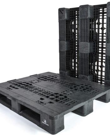 Palet RBP 1200x1000 3 patines perforado logístico Ribawood